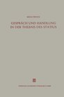 Buchcover Gespräch und Handlung in der Thebais des Statius