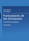 Buchcover Psychoanalysen, die ihre Zeit brauchen