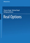 Buchcover Real Options