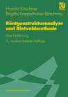 Buchcover Röntgenstrukturanalyse und Rietveldmethode