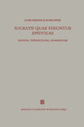 Buchcover Socratis quae feruntur epistolae