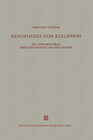 Buchcover Xenophanes von Kolophon