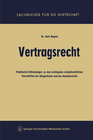 Buchcover Vertragsrecht