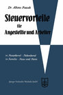 Buchcover Steuervorteile für Angestellte und Arbeiter