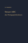 Buchcover Steuer-ABC des Wertpapierbesitzers
