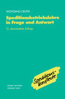 Buchcover Speditionsbetriebslehre in Frage und Antwort