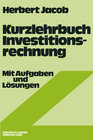 Buchcover Kurzlehrbuch Investitionsrechnung