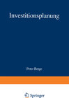 Buchcover Investitionsplanung