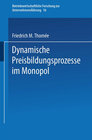 Buchcover Dynamische Preisbildungsprozesse im Monopol