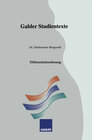 Buchcover Differentialrechnung