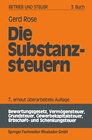 Buchcover Die Substanzsteuern