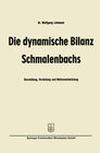 Buchcover Die dynamische Bilanz Schmalenbachs