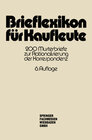 Buchcover Brieflexikon für Kaufleute