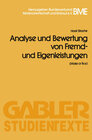 Buchcover Analyse und Bewertung von Fremd- und Eigenleistungen(Make or Buy)