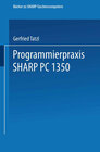 Buchcover Programmierpraxis SHARP PC-1350