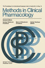 Buchcover Methods in Clinical Pharmacology
