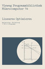Buchcover Lineares Optimieren