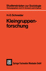 Buchcover Kleingruppenforschung