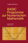 Buchcover BASIC-Programme zur Numerischen Mathematik