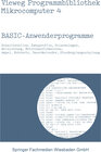 Buchcover BASIC-Anwenderprogramme