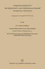 Buchcover I. Ausgewählte Kapitel aus der Vakuumtechnik. II. Zum Verlust anorganisch-nichtflüchtiger Substanzen während der Gefrier
