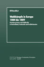 Buchcover Wahlkämpfe in Europa 1884 bis 1889