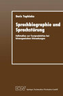 Buchcover Sprachbiographie und Sprachstörung