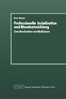 Buchcover Professionelle Sozialisation und Moralentwicklung