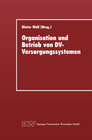 Buchcover Organisation und Betrieb von DV-Versorgungssystemen