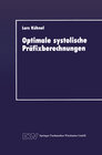 Buchcover Optimale systolische Präfixberechnungen