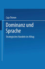 Buchcover Dominanz und Sprache