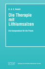 Buchcover Die Therapie mit Lithiumsalzen