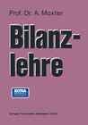 Buchcover Bilanzlehre