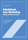 Buchcover Arbeitsbuch zum Marketing