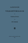 Buchcover Lateinische Volksetymologie und Verwandtes