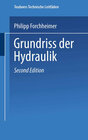 Buchcover Grundriss der Hydraulik