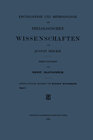 Buchcover Encyklopädie und Methodologie der Philologischen Wissenschaften