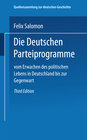 Buchcover Die Deutschen Parteiprogramme