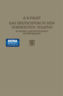 Buchcover Das Deutschtum in den Vereinigten Staaten