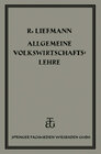 Buchcover Allgemeine Volrswirtschaftslehre