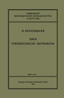 Buchcover Über Vorgriechische Mathematik