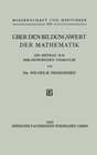 Buchcover Über den Bildungswert der Mathematik