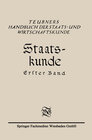 Buchcover Staats-Kunde