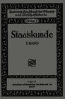 Buchcover Staatskunde