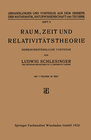 Buchcover Raum, Zeit und Relativitätstheorie