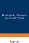 Buchcover Grundzüge der Differential- und Integralrechnung
