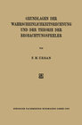 Buchcover Grundlagen der Wahrscheinlichkeitsrechnung und der Theorie der Beobachtungsfehler