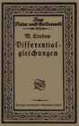Buchcover Differentialgleichungen unter Berücksichtigung der praktischen Anwendung in der Technik mit zahlreichen Beispielen und A
