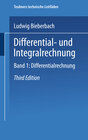 Buchcover Differential- und Integralrechnung