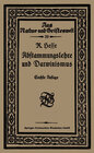 Buchcover Abstammungslehre und Darwinismus